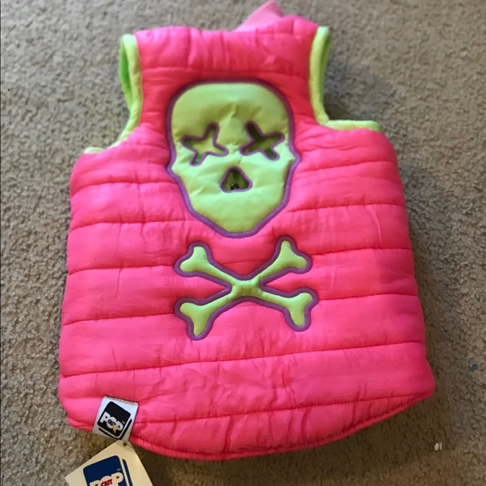 pop skull reversible vest 4/5